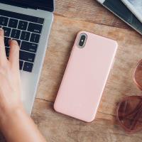 Moshi iGlaze - Etui iPhone Xs Max (Taupe Pink)