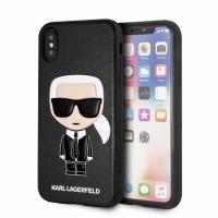 Karl Lagerfeld Iconic Karl Embossed - Etui iPhone Xs Max (Black)
