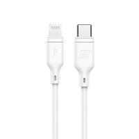 Momax Zero - Kabel połączeniowy USB-C (Power Delivery Fast Charging 3A) na Lightning certyfikat MFi 1.2 m (White)