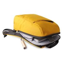 PURO Byday - Plecak z zewnętrzym portem USB MacBook Pro 15" / Notebook 15.6" (żółty)
