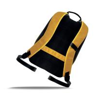 PURO Byday - Plecak z zewnętrzym portem USB MacBook Pro 15" / Notebook 15.6" (żółty)