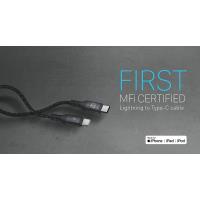 Momax Elite link - Przewód z USB-C (Power Delivery Fast Charging 3A) na Lightning MFi 1,2 m (Black)