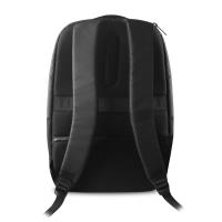 PURO Bynight - Odblaskowy plecak z zewnętrzym portem USB MacBook Pro 15" / Notebook 15.6" (czarny)