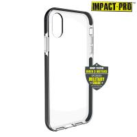 PURO Impact Pro Hard Shield - Etui iPhone XR (czarny)