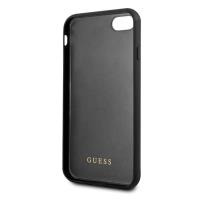 Guess Double Layer Glitter Case Peony G - Etui iPhone SE 2020 / 8 / 7 (Black)