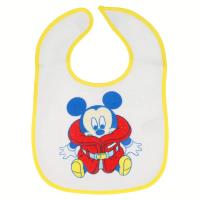 Mickey Mouse - Śliniak mały na rzep (2 szt)