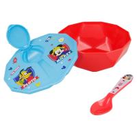 Mickey Mouse - Miseczka z pokrywką i łyżką
