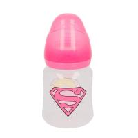 Superman - Butelka ze smoczkiem 150 ml (różowy)