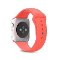 PURO ICON - Elastyczny pasek sportowy do Apple Watch 38/40/41 mm (S/M & M/L) (Living Coral)