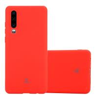 Crong Soft Skin Cover - Etui Huawei P30 (czerwony)