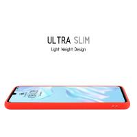 Crong Soft Skin Cover - Etui Huawei P30 (czerwony)
