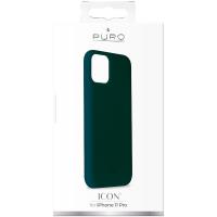 PURO ICON Cover - Etui iPhone 11 Pro (ciemnozielony)