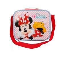 Minnie Mouse - Torba termiczna śniadaniowa z paskiem