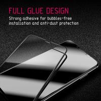 Crong Edge Glass 4D Full Glue - Szkło hartowane na cały ekran iPhone 11 Pro / iPhone Xs / X