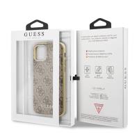 Guess 4G Collection - Etui iPhone 11 Pro (brązowy)