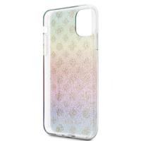 Guess 4G Peony Electroplated Pattern - Etui iPhone 11 Pro Max (tęczowy)