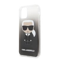 Karl Lagerfeld Iconic Karl Gradient - Etui iPhone 11 Pro (czarny)