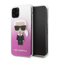 Karl Lagerfeld Iconic Karl Gradient - Etui iPhone 11 Pro (różowy)