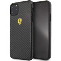 Ferrari On Truck Racing Shield Hardcase - Etui iPhone 11 Pro Max (Carbon Effect/Black)