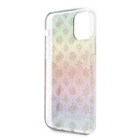 Guess 4G Peony Electroplated Pattern - Etui iPhone 11 Pro (tęczowy)
