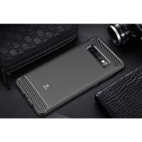 Crong Soft Armour Cover - Etui Samsung Galaxy S10+ (czarny)
