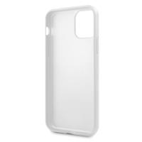 Guess Marble Tempered Glass Hardcase - Etui iPhone 11 Pro (biały)