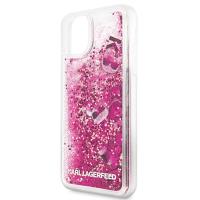 Karl Lagerfeld Glitter Liquid Floatting Charms - Etui iPhone 11 Pro Max (Pink Floatting Charms)