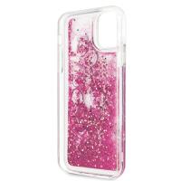 Karl Lagerfeld Glitter Liquid Floatting Charms - Etui iPhone 11 Pro Max (Pink Floatting Charms)