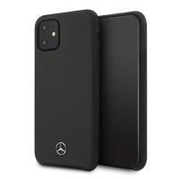 Mercedes Liquid Silicon Case - Etui iPhone 11 (Black)