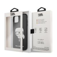 Karl Lagerfeld Double Layers Glitter Head - Etui iPhone 11 Pro Max (Black)