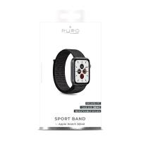 PURO Nylon - Pasek do Apple Watch 38/40/41 mm (Czarny)