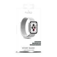 PURO Nylon - Pasek do Apple Watch 42/44/45 mm (Biały)
