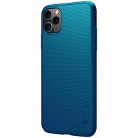 Nillkin Super Frosted Shield - Etui Apple iPhone 11 Pro (Peacock Blue)