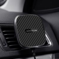 Nillkin Car Magnetic Wireless Charger - Magnetyczny uchwyt samochodowy na kratkę nawiewu z ładowarką indukcyjną Qi, 10W (Black-B)
