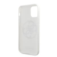Guess Circle Glitter 4G - Etui iPhone 11 (biały)