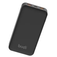 Budi - Power bank 20 000 mAh, LED, 2x USB QC 3.0 + USB-C Power Delivery (Czarny)