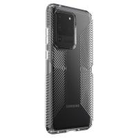 Speck Presidio Perfect-Clear with Grips - Etui Samsung Galaxy S20 Ultra z powłoką MICROBAN (Clear/Clear)
