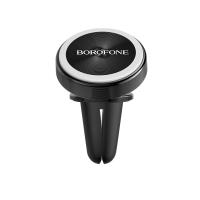 Borofone - uchwyt samochodowy magnetyczny na kratkę, aluminium, czarny