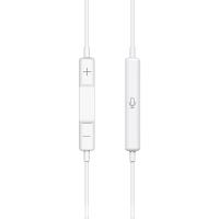 Borofone - Słuchawki przewodowe z mikrofonem i pilotem, złącze USB-C (Biały)