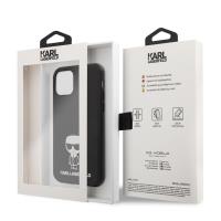 Karl Lagerfeld Saffiano with Pin Ikonik - Etui iPhone 11 Pro Max (black)