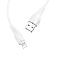 Borofone - Kabel USB-A do Lightning, 3 m (Biały)