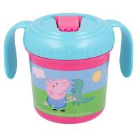 Peppa Pig - Kubek niekapek z uchwytami 250 ml Świnka Peppa