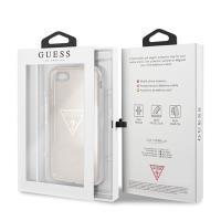 Guess Solid Glitter Triangle - Etui iPhone 8 / 7 (Gold)