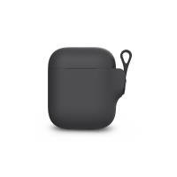 Moshi Pebbo – Etui AirPods z odpinanym paskiem na rękę (Shadow Black)