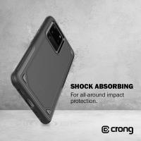 Crong Defender Case - Etui Samsung Galaxy S20 Ultra (czarny)
