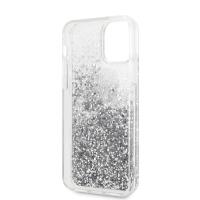 Karl Lagerfeld Liquid Glitter Hearts - Etui iPhone 11 Pro