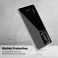 Crong Crystal Slim Cover - Etui Huawei P40 Pro (przezroczysty)