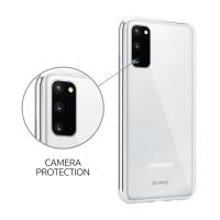 Crong Crystal Slim Cover - Etui Samsung Galaxy S20 (przezroczysty)