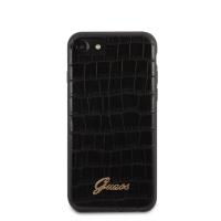 Guess Croco Case - Etui iPhone SE 2020 / 8 / 7 (Black)