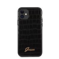 Guess Croco Case - Etui iPhone 11 (Black)